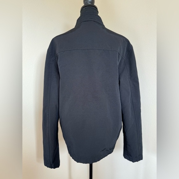 Men’s Express Black Coat Jacket Size Large - Picture 5 of 10